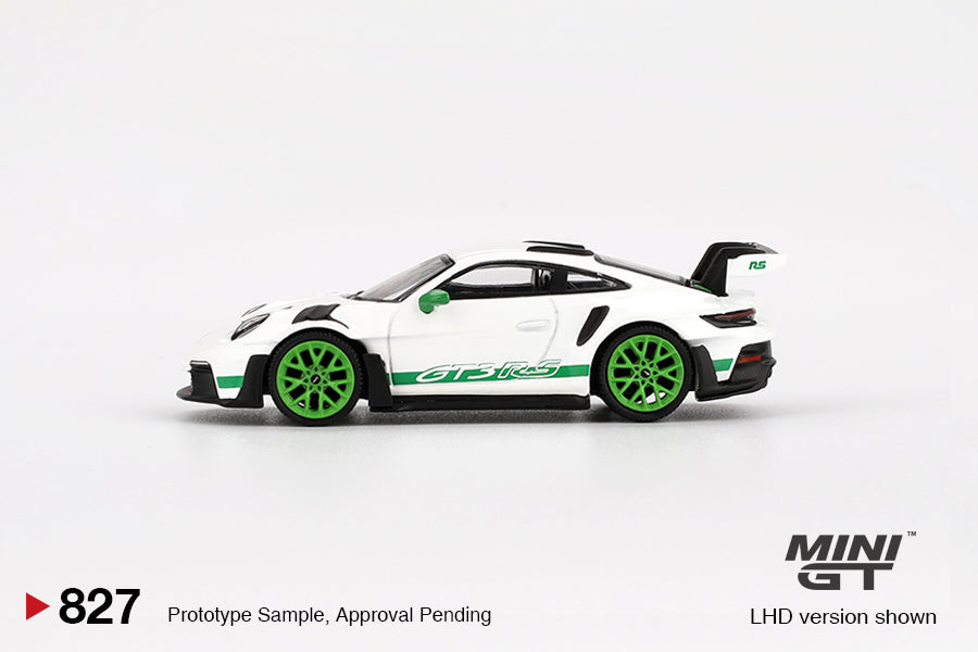 Mini GT Porsche 911 992 GT3 RS Tribute to Carrera RS Package MGT00827 1/64 Die Cast