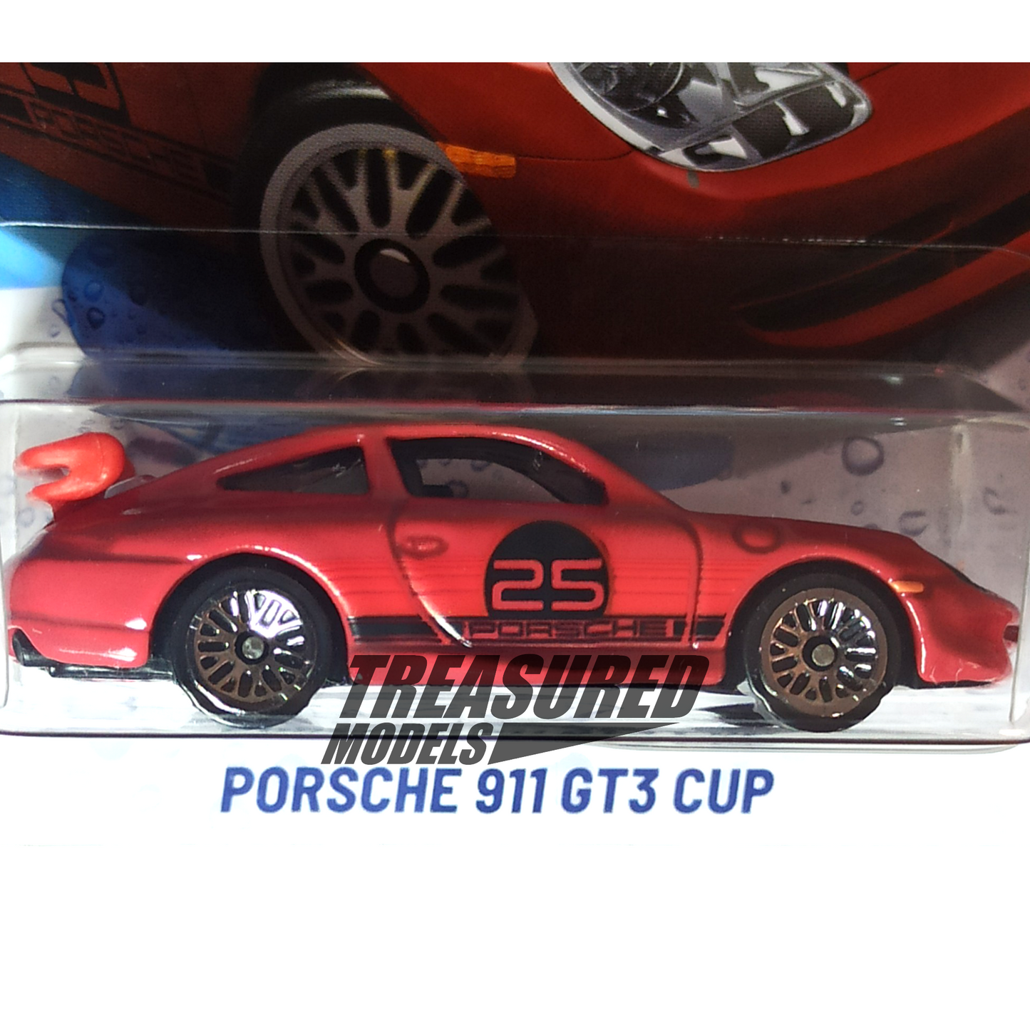 Hot Wheels Porsche 911 GT3 Cup Red-Black 2025 Color Shifters 1/64 Die Cast