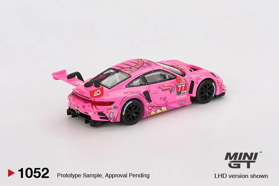 *Pre-Order* Mini GT Porsche 911 GT3 R #77 AO Racing 2024 IMSA Road America 1/64 Die Cast
