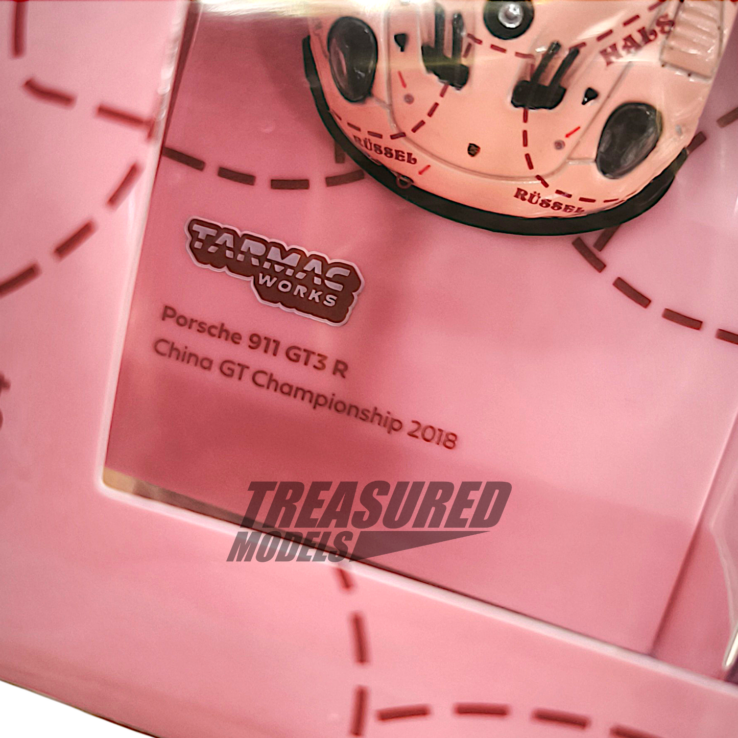 Tarmac Works Porsche 911 GT3 R China GT Championship 2018 T64G-032-18CGT991 1/64 Diecast