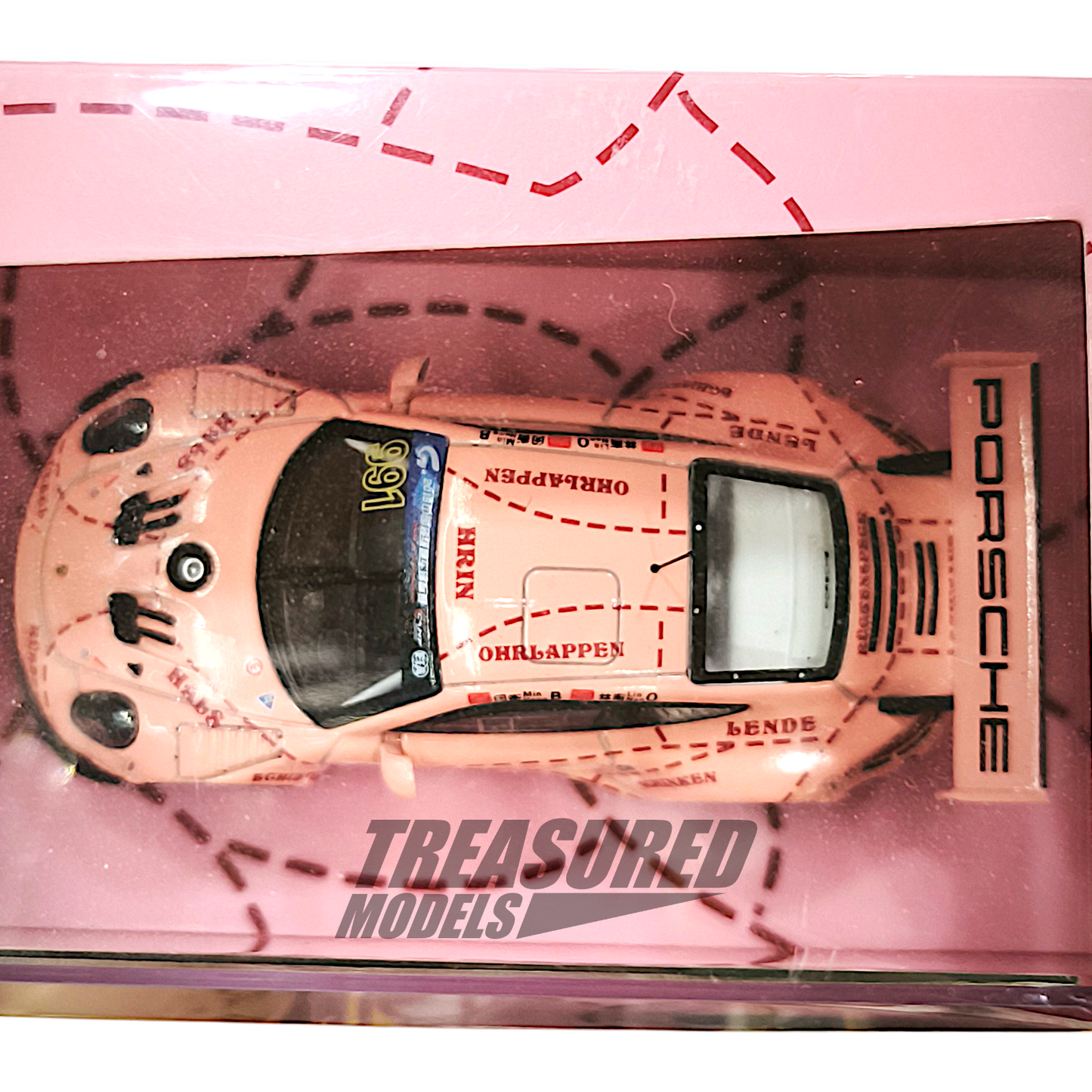 Tarmac Works Porsche 911 GT3 R China GT Championship 2018 T64G-032-18CGT991 1/64 Diecast