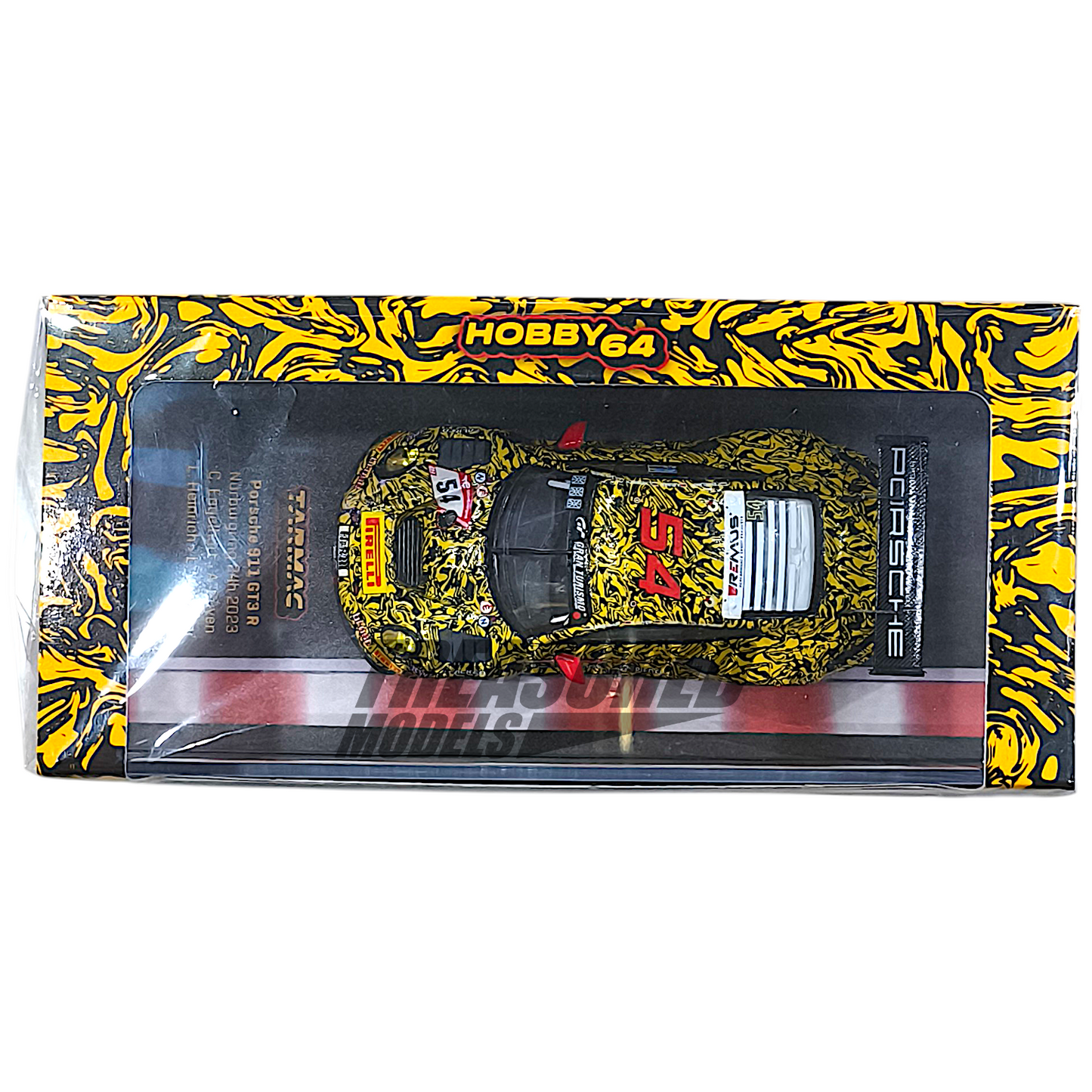 Tarmac Works Porsche 911 GT3 R Nurburgring 24h 2023 1/64 Diecast
