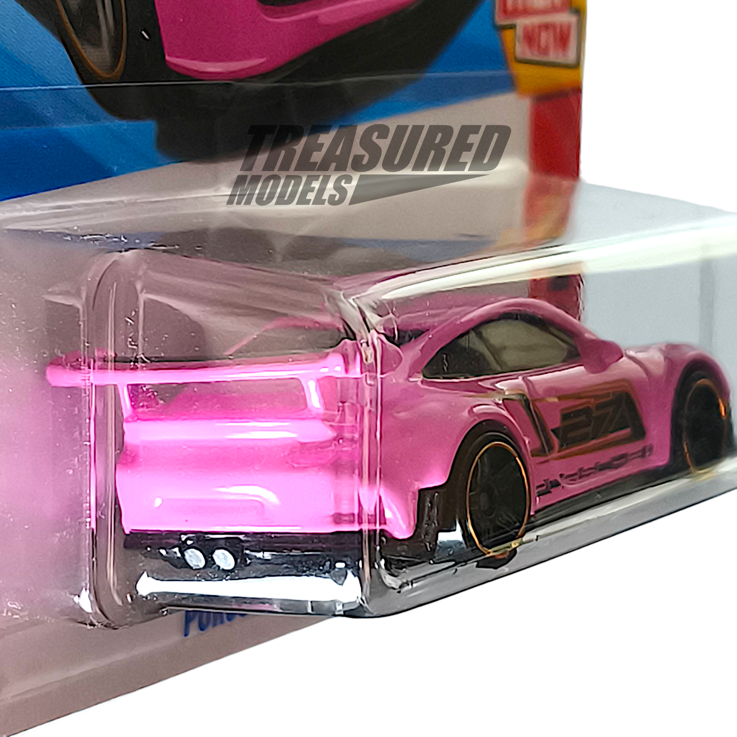 Hot Wheels Porsche 911 GT3 RS 2016 Pink 2025 Main Line Then and Now 1/64 Diecast
