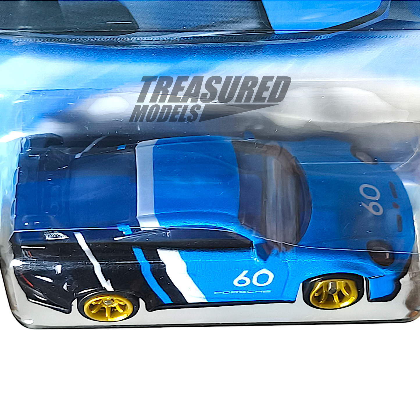 Hot Wheels Porsche 911 GT3 Shark Blue 2023 Premium Car Culture Speed Machines 1/64 Die Cast