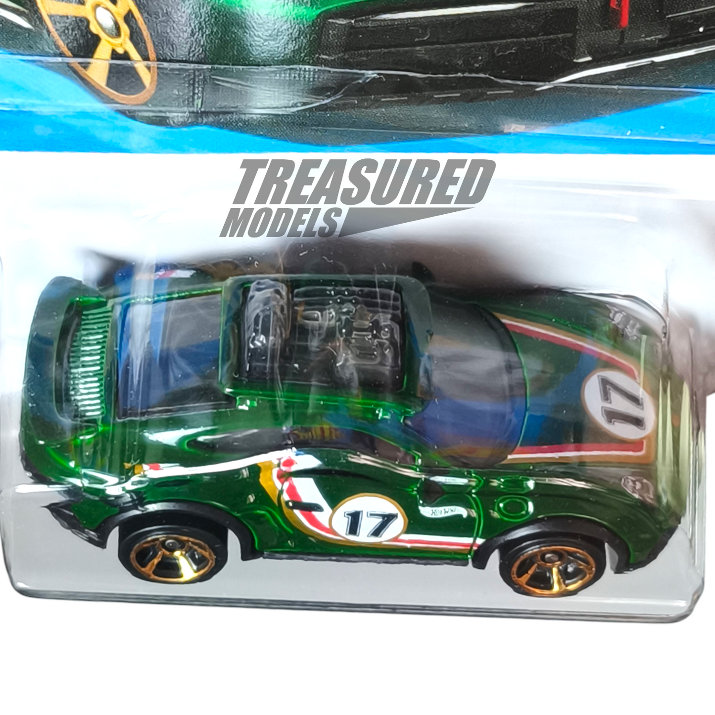 Hot Wheels Porsche 911 Rallye Dark Green 2025 Main Line Safari Mode 1/64 Die Cast
