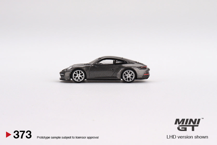 Mini GT Porsche 911 (992) GT3 Touring Agate Grey Metallic MGT00373 1/64 Diecast