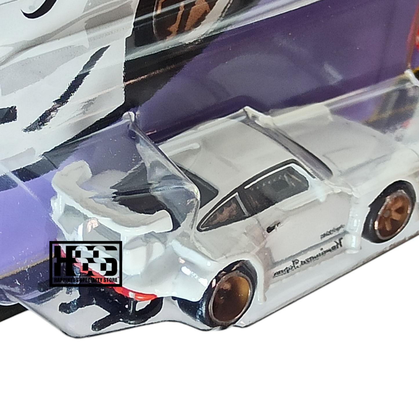 Hot Wheels Porsche 930 RWB White 2025 Premium Car Culture Silhouettes 1/64  Die Cast