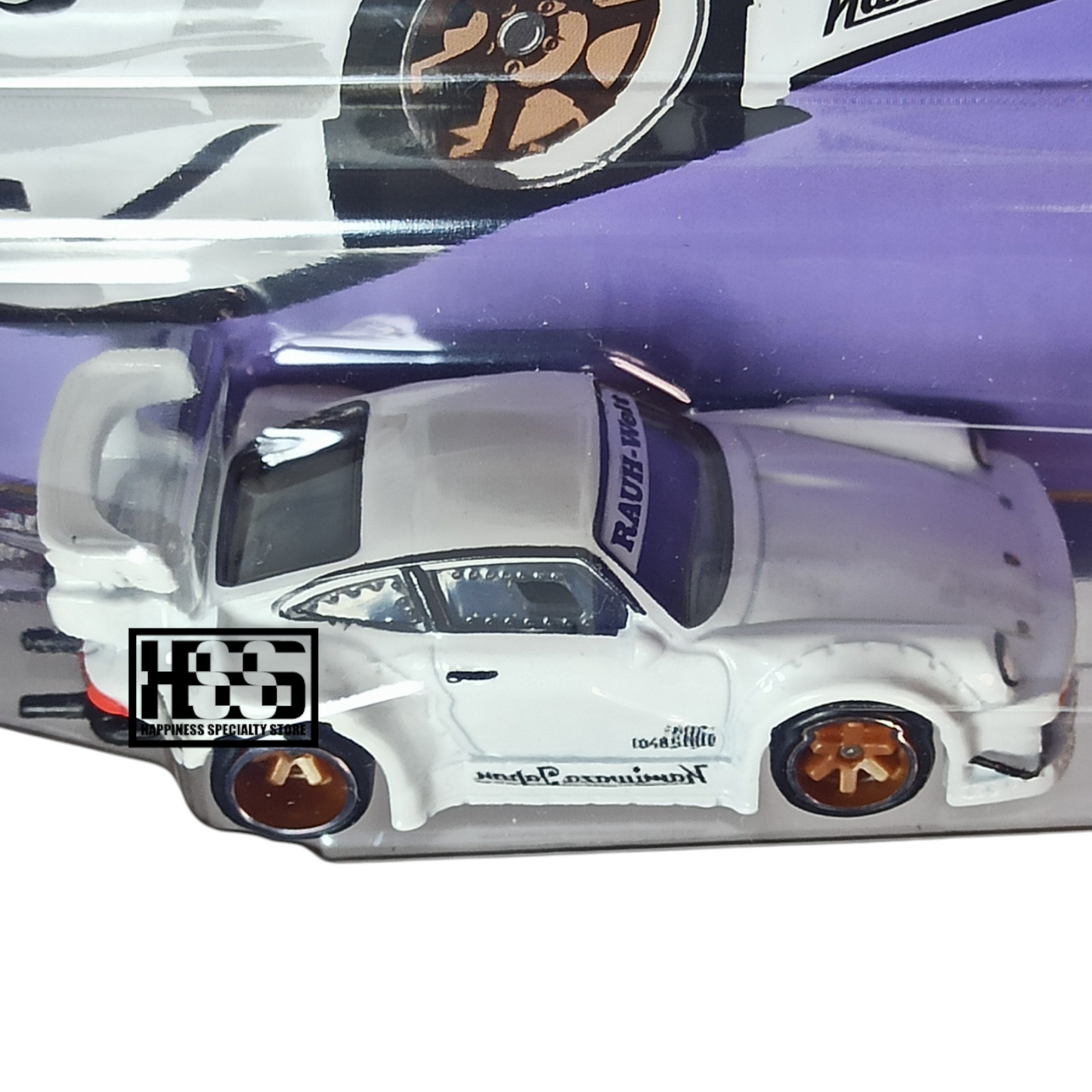 Hot Wheels Porsche 930 RWB White 2025 Premium Car Culture Silhouettes 1/64  Die Cast