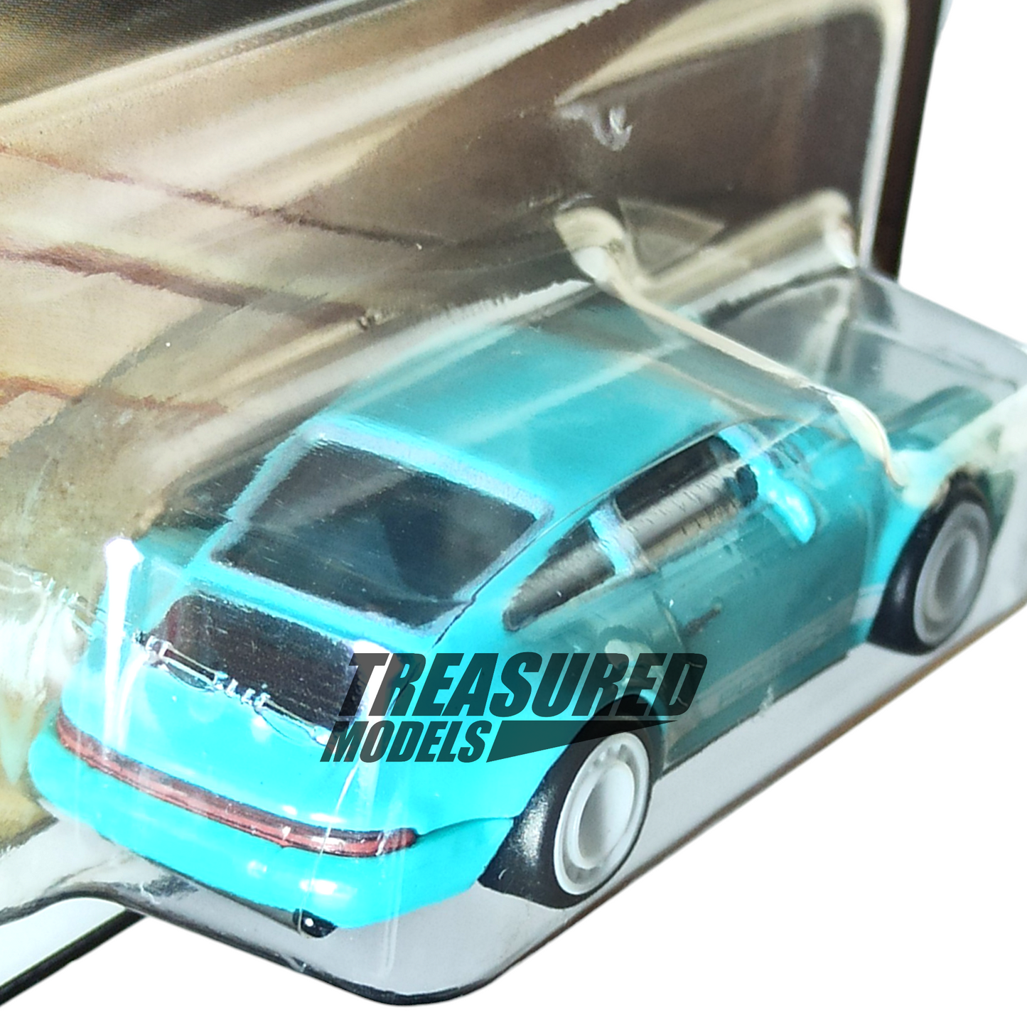 Hot Wheels Porsche 964 Aqua 2024 Premium Boulevard 1/64 Die Cast