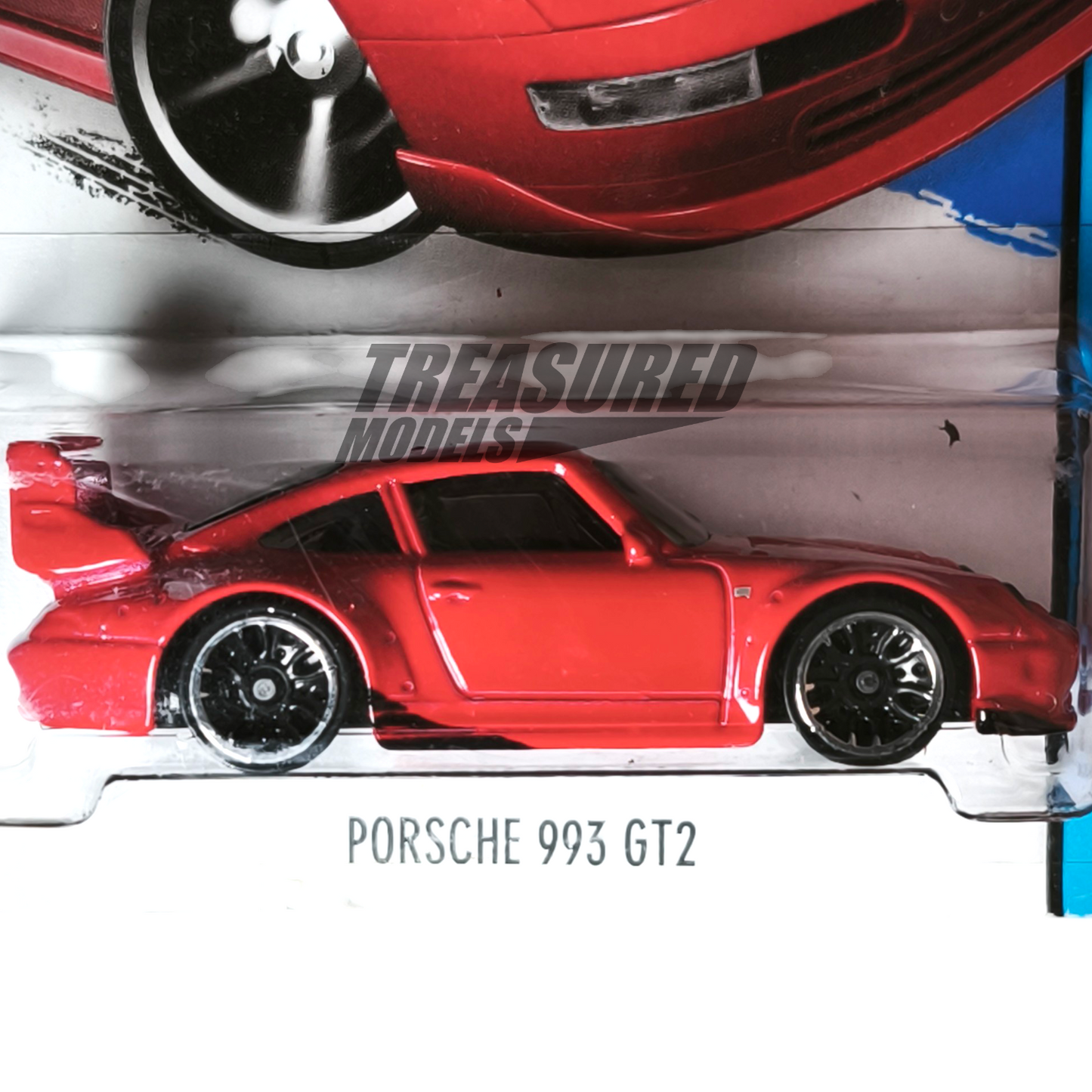Hot Wheels Porsche 993 GT2 Red 2014 Main Line HW City 1/64 Die Cast