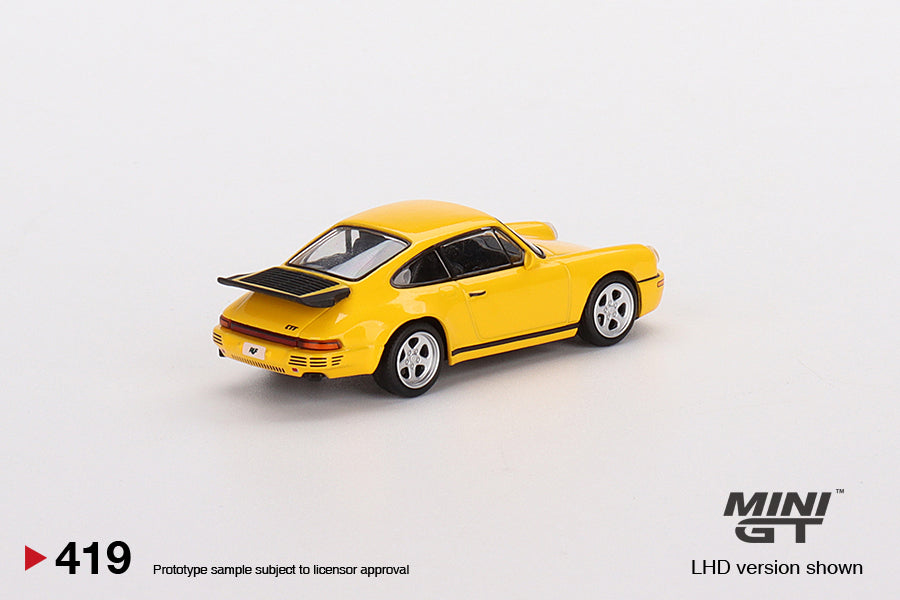 Mini GT Porsche RUF CTR 1987 Blossom Yellow MGT00419 1/64 Die Cast