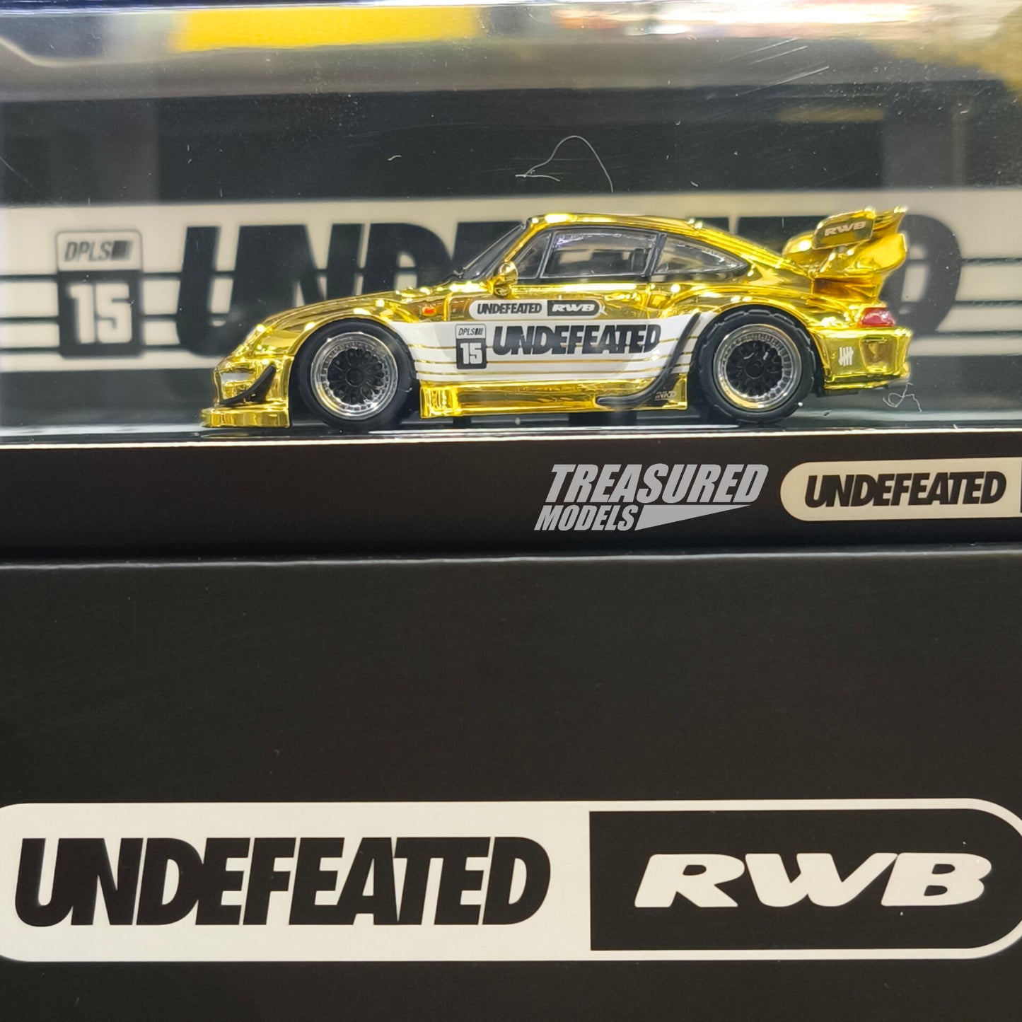 Inno64 Porsche RWB 993 Gold Chrome Chase TASKL 2025 1/64 Die Cast