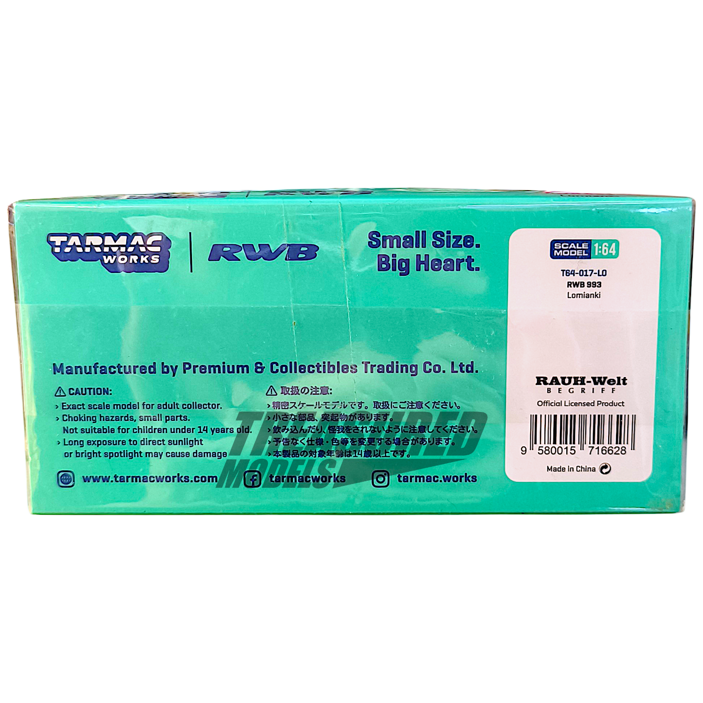 Tarmac Works Porsche RWB 993 Lomianki T64-017-LO 1/64 Diecast