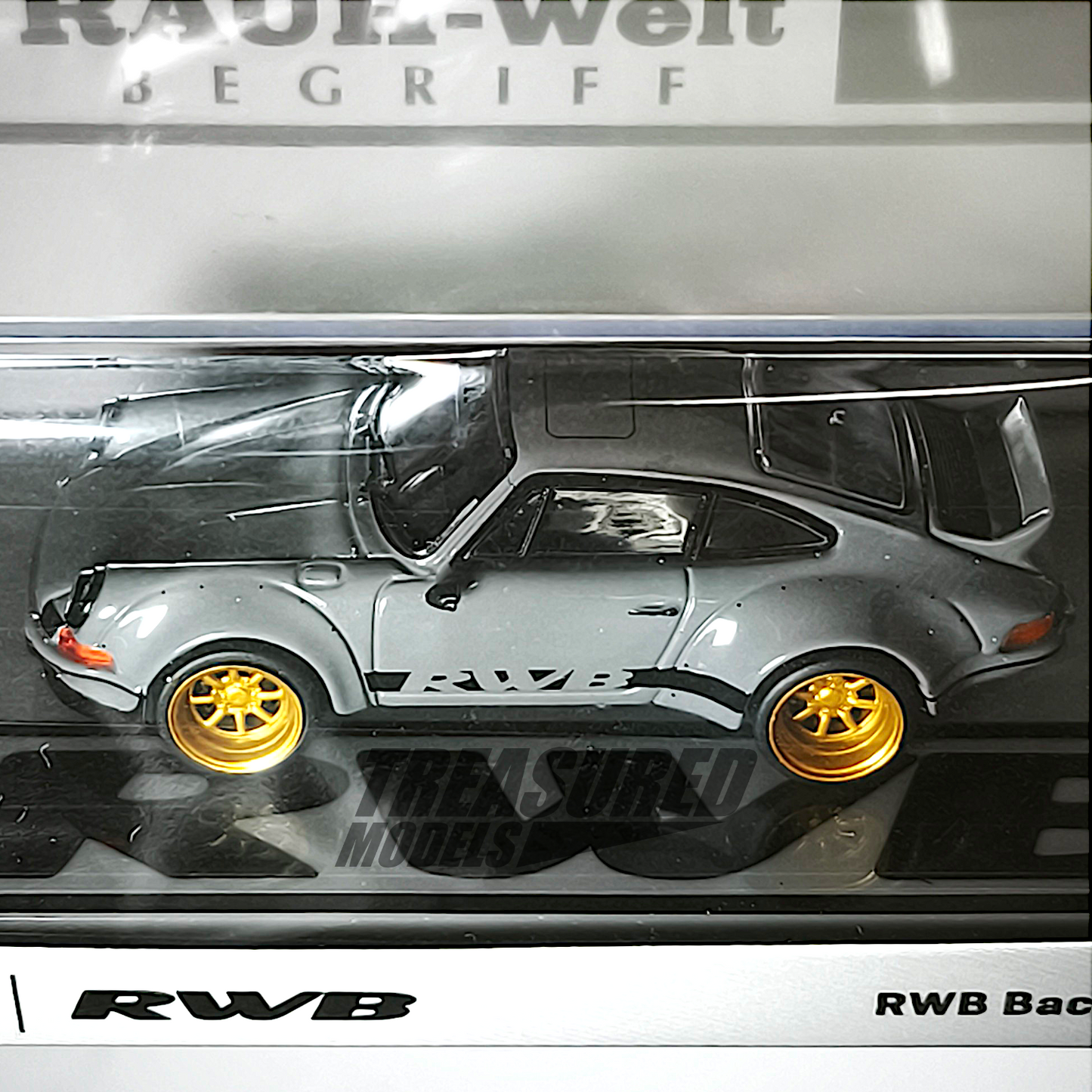 Tarmac Works Porsche RWB Backdate Gray T64-046-GY 1/64 Die Cast