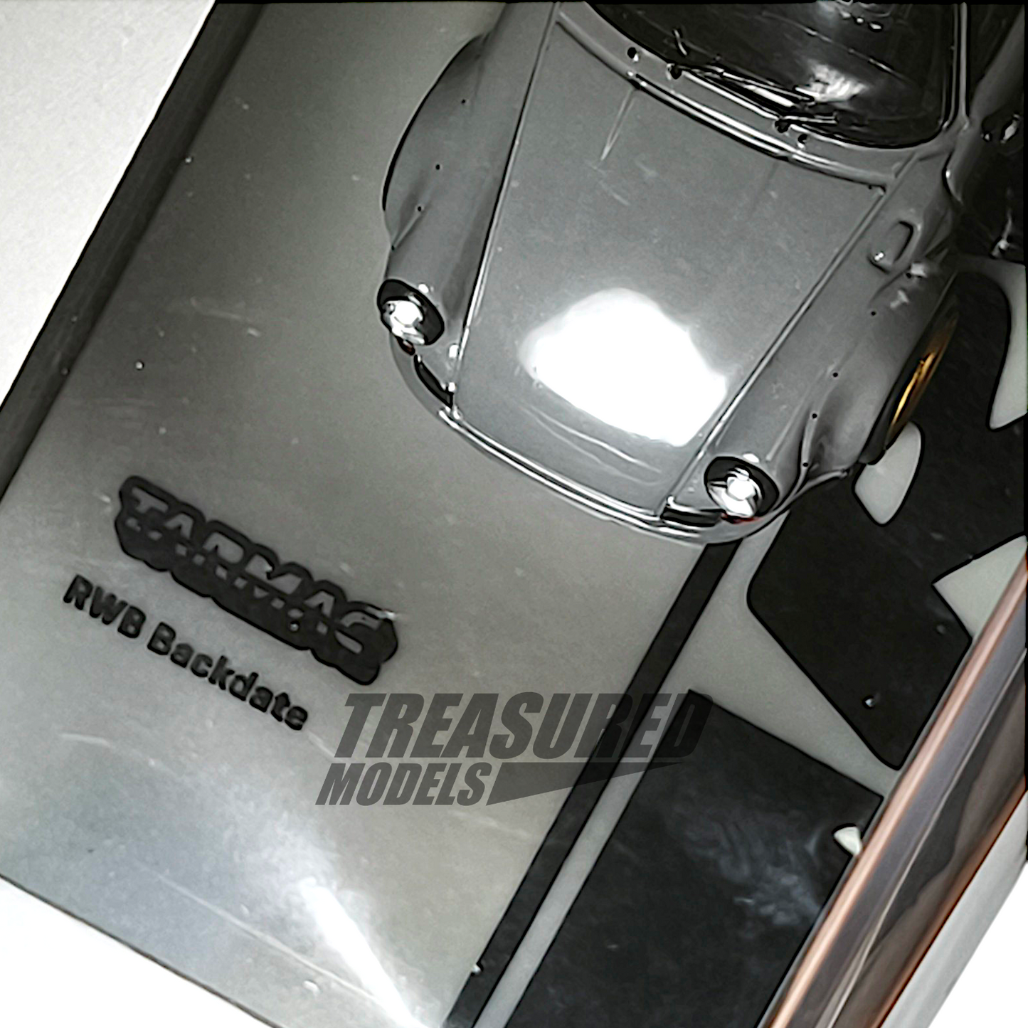 Tarmac Works Porsche RWB Backdate Gray T64-046-GY 1/64 Die Cast