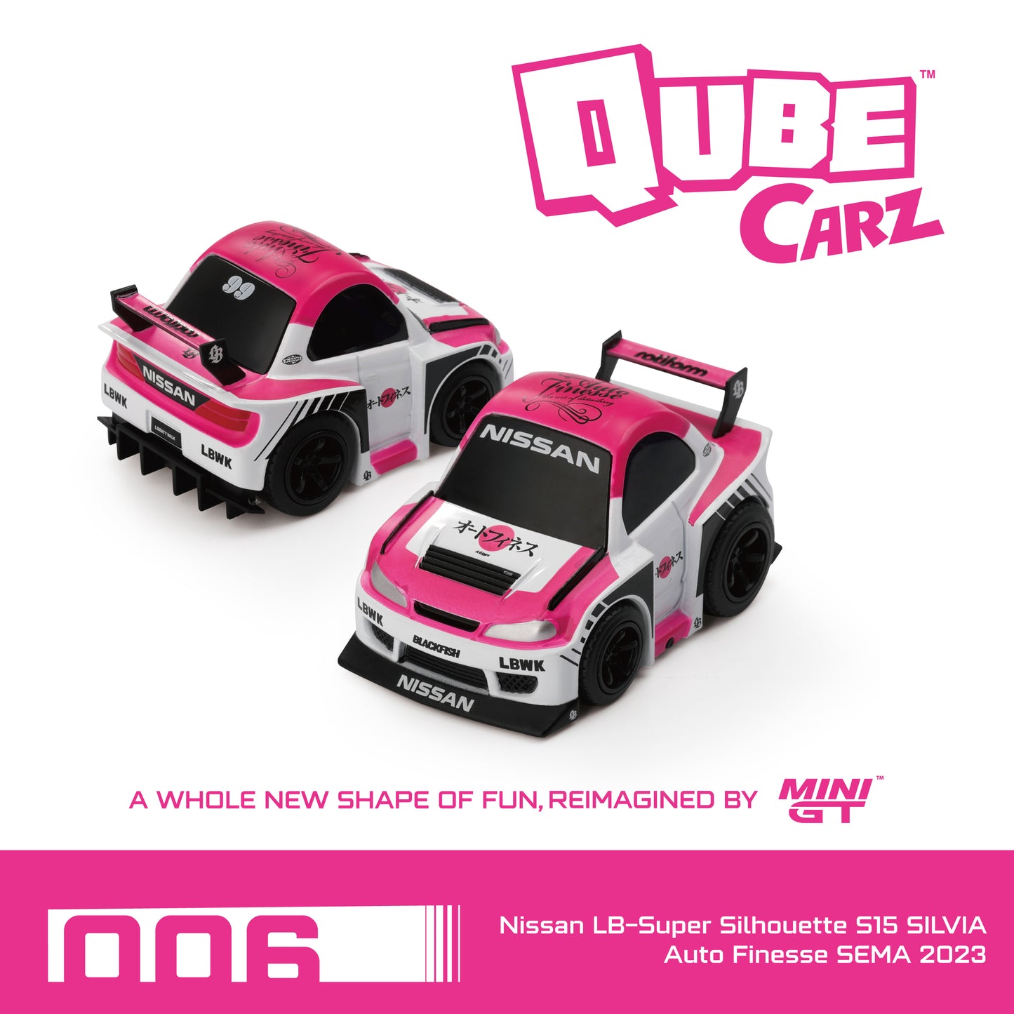 Qube Carz Nissan LB-Super Silhouette S15 SILVIA Auto Finesse SEMA 2023 QZ00502