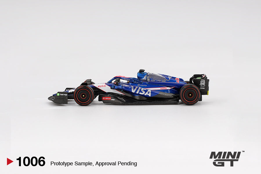 Mini GT RB VCARB 01 #3 Daniel Ricciardo 2024 F1 2024 Bahrain GP MGT01006 1/64 Diecast