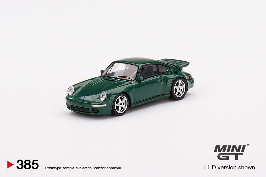 Mini GT Porsche RUF CTR Anniversary Irish Green MGT00385 1/64 Die Cast