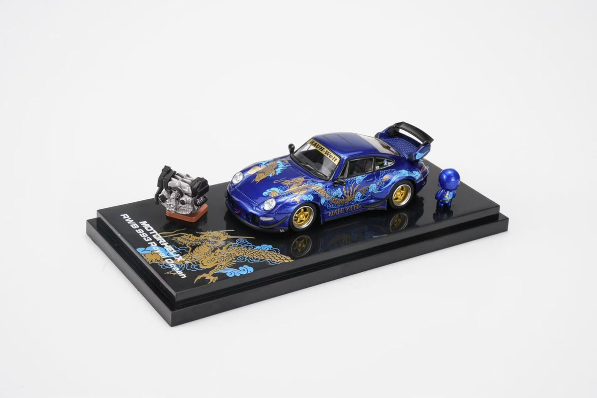 MOTORHELIX RWB 993 Royal Ocean M62206 1/64 Diecast