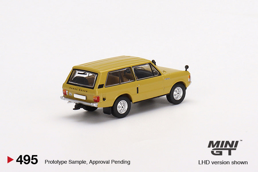 Mini GT Range Rover 1971 Bahama Gold MGT00495 1/64 Die Cast