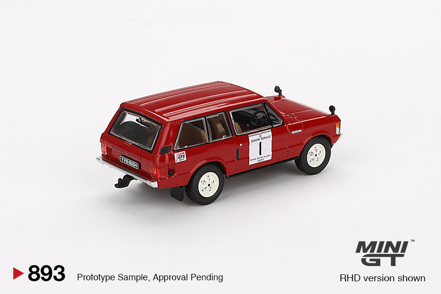 Mini GT Range Rover 1971 International Hillrally Winner MGT00893 1/64 Diecast