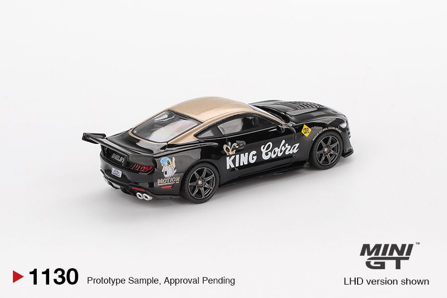 *Pre-Order* Mini GT Shelby GT500 Dragon Snake Concept Black Gold MGT01130 1/64 Diecast