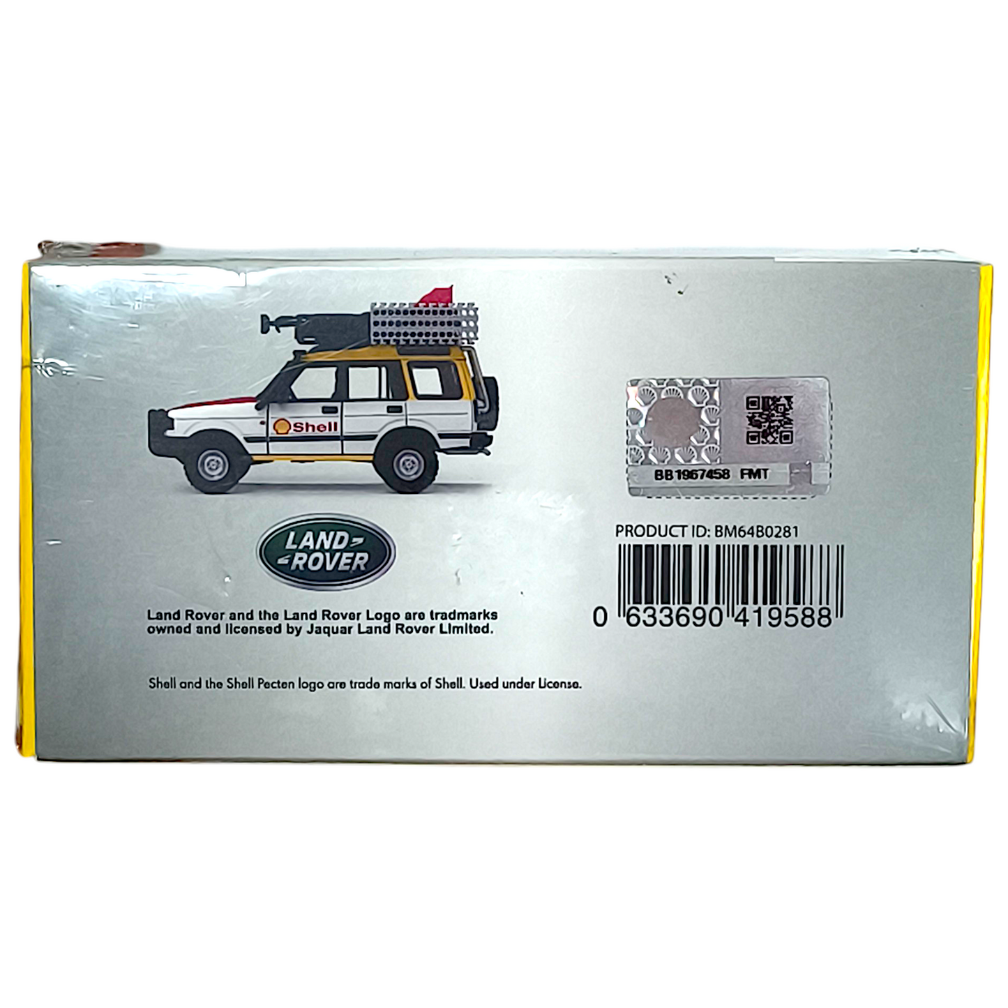 Tiny Shell Land Rover Discovery 1 1/64 Diecast