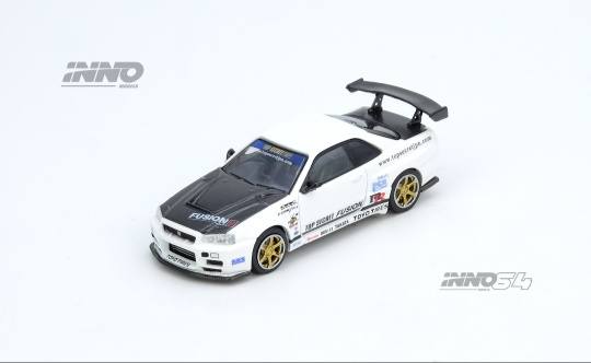 Inno64 Skyline GT-R R34 BNR34 Top Secret 1/64 Diecast