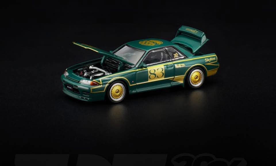Pop Race Skyline R32 TDE 2026 PR640534 1/64 Diecast