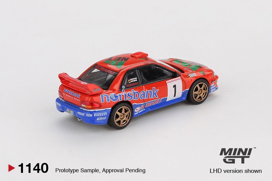 *Pre-Order* Mini GT Subaru Impreza WRC97 #1 1999 DRM Champion Blister Packaging MGT01140 1/64 Diecast