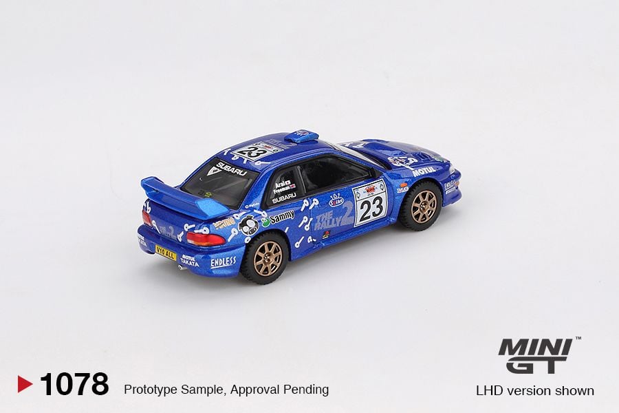 *Pre-Order* Mini GT Subaru Impreza WRC99 #23 2000 Acropolis Rally (Blister Packaging) MGT01078 1/64 Die Cast