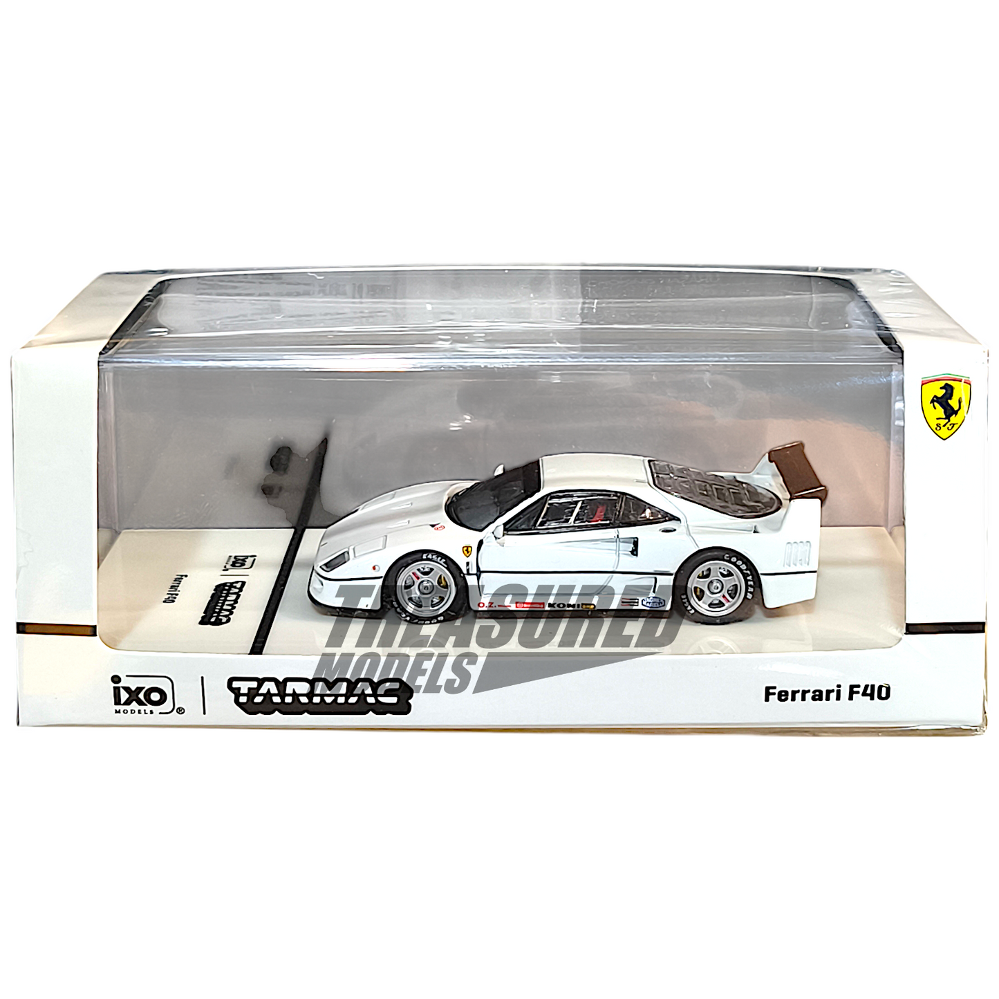 Tarmac Works Ferrari F40 Lightweight White T64R-076-WH 1/64 Diecast