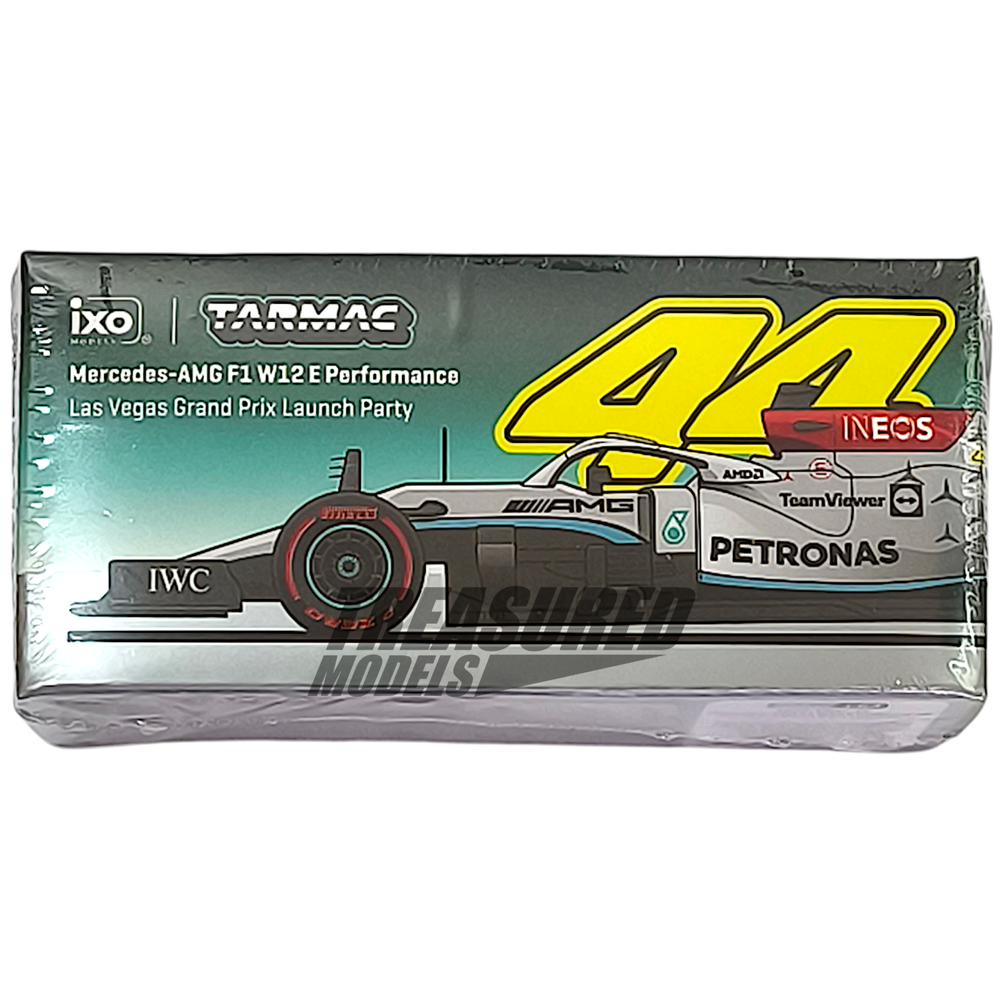 Tarmac Works Mercedes-AMG F1 W12 E Performance Las Vegas Grand Prix Launch Party T64G-F037-LV 1/64 Diecast