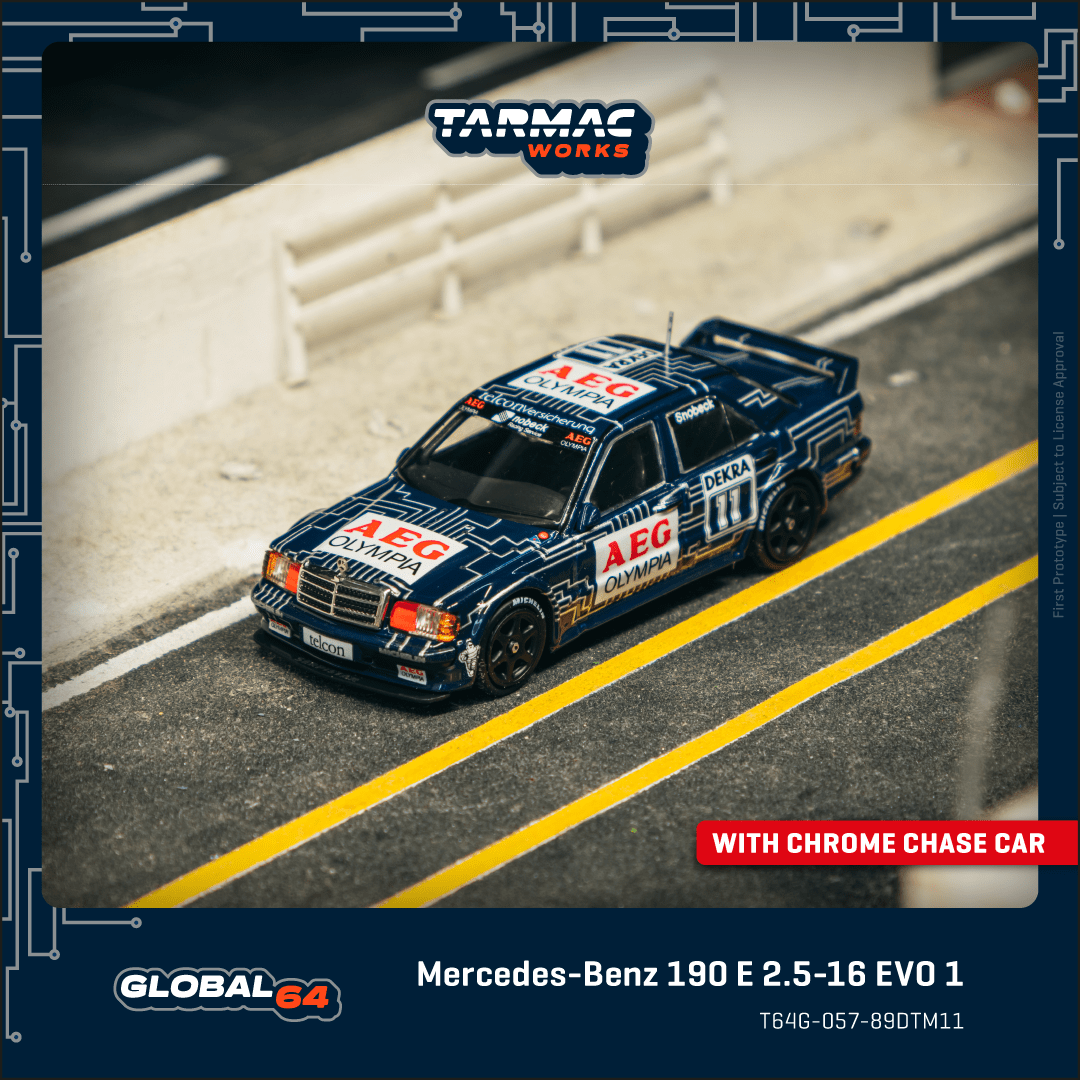Tarmac Works Mercedes-Benz 190 E 2.5-16 EVO 1 DTM 1989 Dany