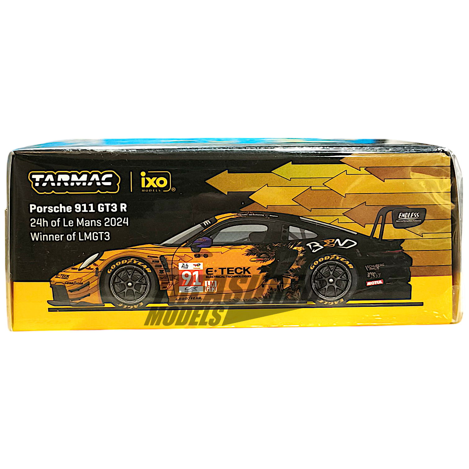 Tarmac Works Porsche 911 GT3 R 24h of Le Mans 2024 Winner of LMGT3