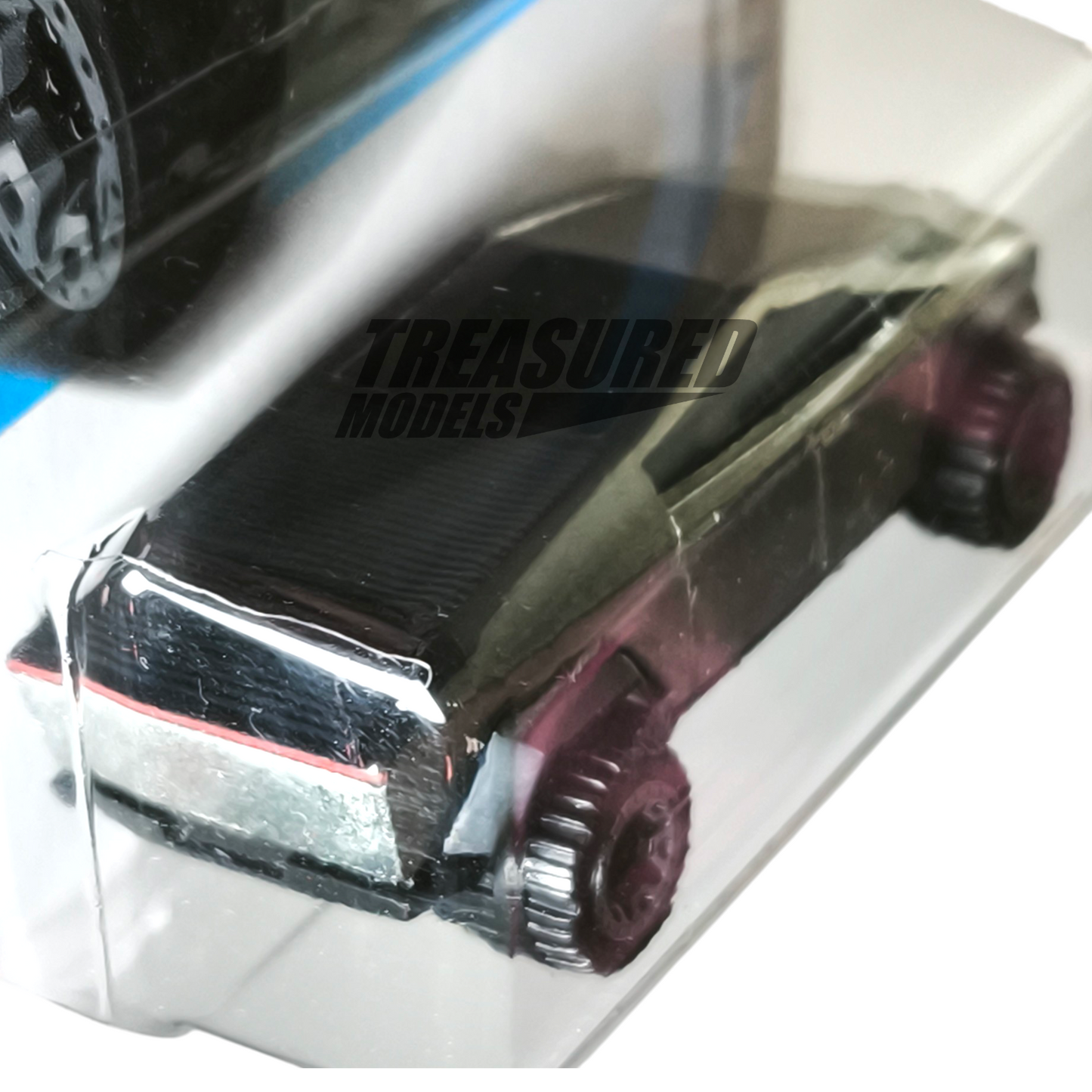 Hot Wheels Tesla Cybertruck Zamac 2024 HW Rolling Metal 1/64 Diecast