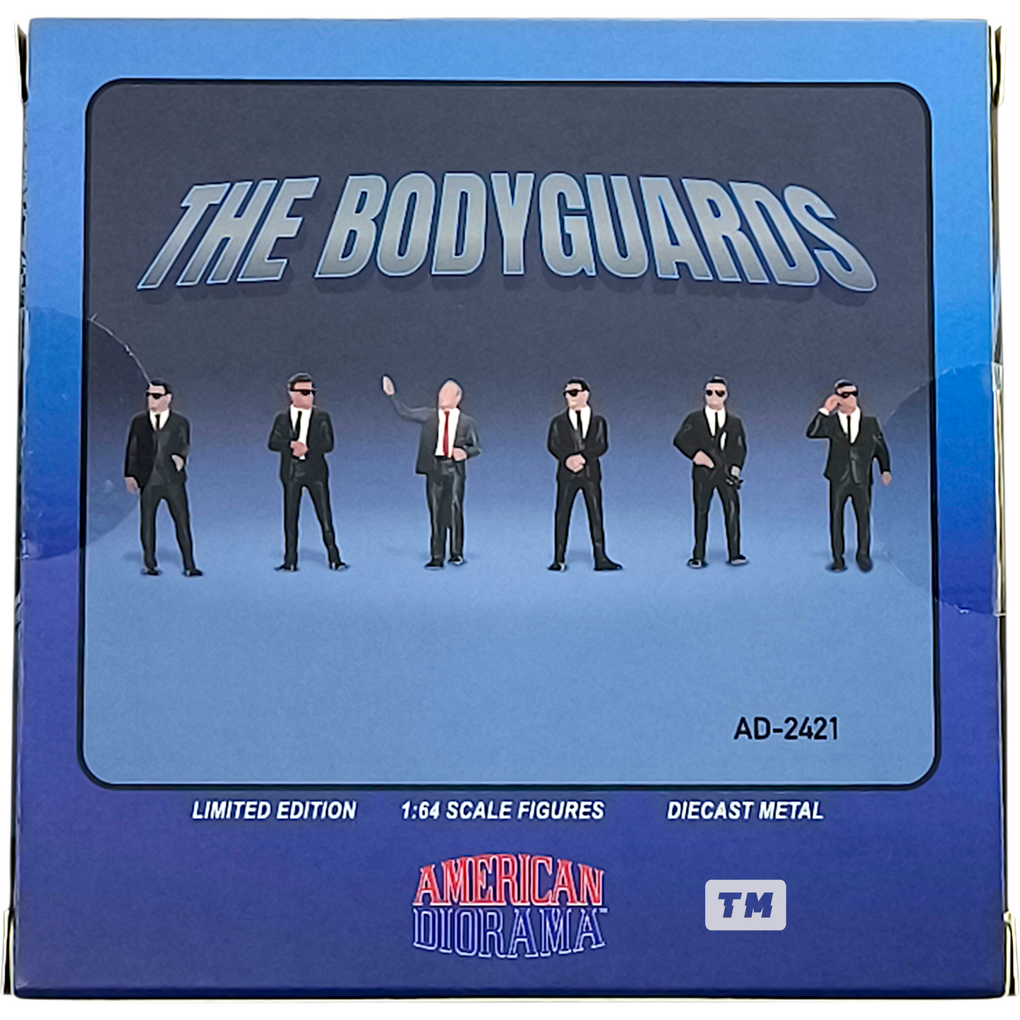 American Diorama The Bodyguards AD-2421 1/64 Figure
