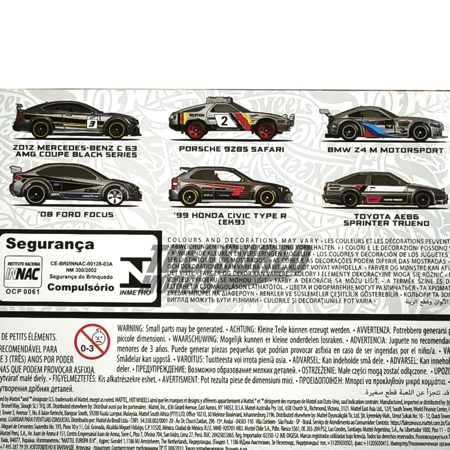 Hot Wheels Themed Multipack 2025 Zamac Silver Series 1/64 Die Cast