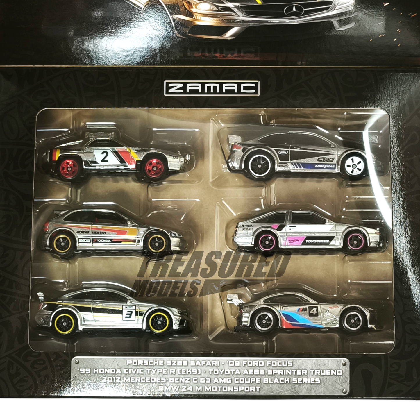 Hot Wheels Themed Multipack 2025 Zamac Silver Series 1/64 Die Cast