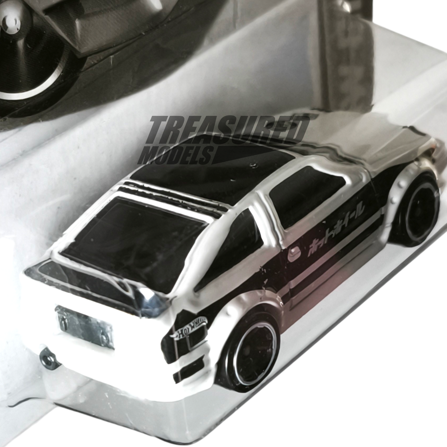 Hot Wheels Toyota AE-86 Corolla White & Black 2013 HW City 1/64 Die Cast