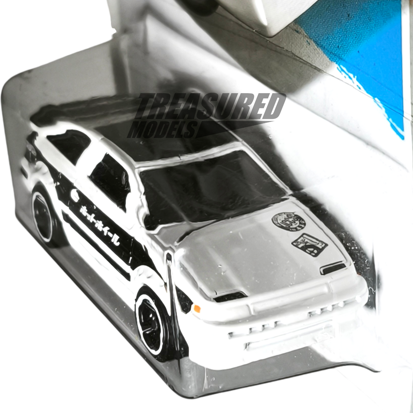 Hot Wheels Toyota AE-86 Corolla White & Black 2013 HW City 1/64 Die Cast