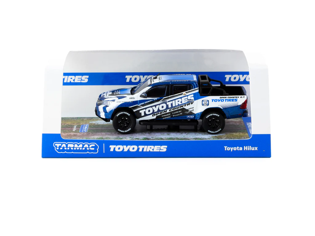 Tarmac Works Toyota Hilux Toyo Tires T64-041-TOYO 1/64 Diecast