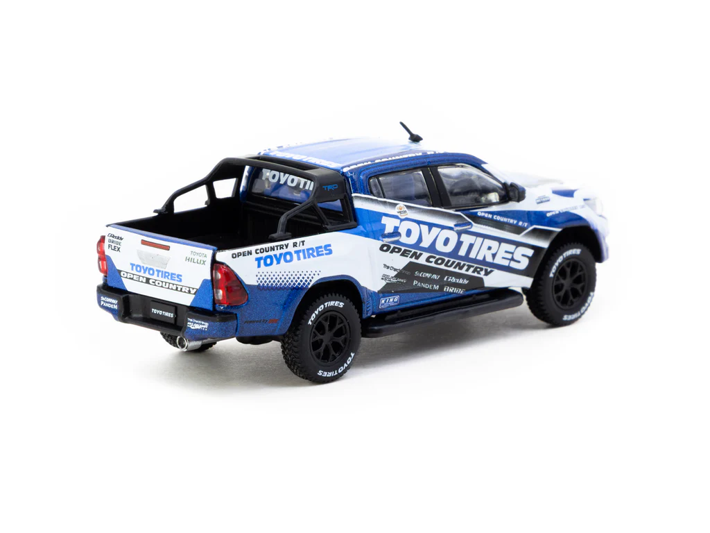 Tarmac Works Toyota Hilux Toyo Tires T64-041-TOYO 1/64 Diecast