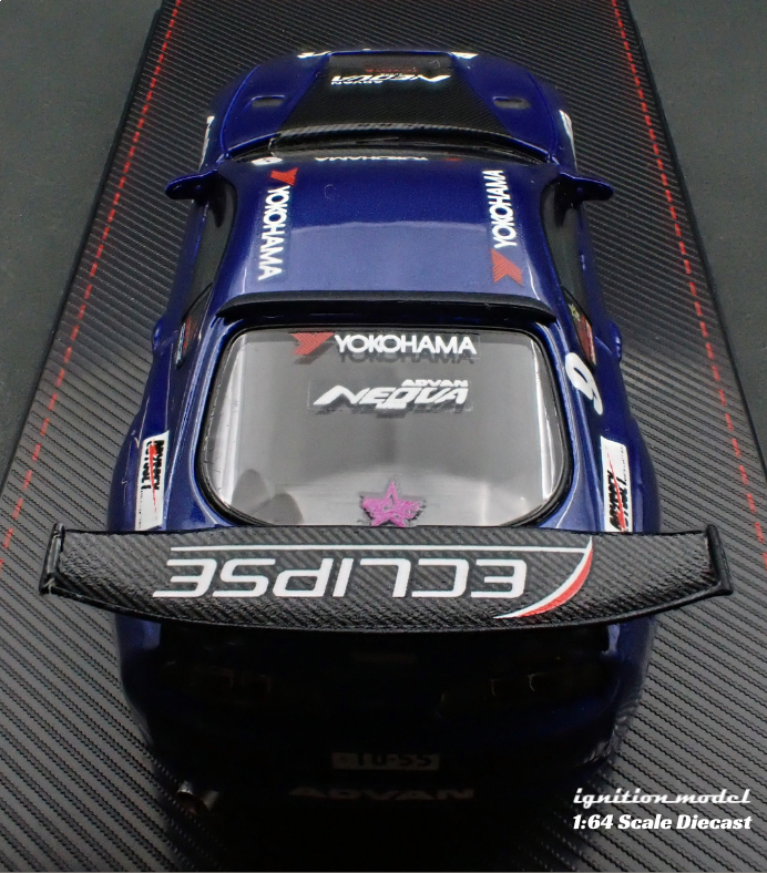 Ignition Models Toyota Supra JZA80 RZ Blue Metallic 1/64 Diecast