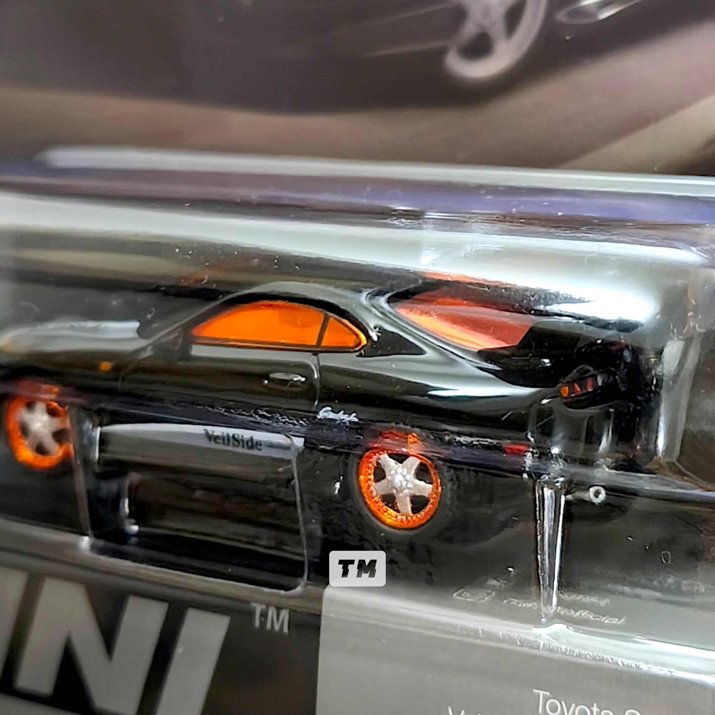 CHASE! Mini GT Toyota Supra VeilSide Combat V-II Black Blister Packaging MGT01107-BL 1/64 Diecast