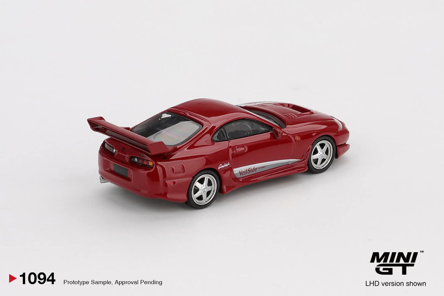 *Pre-Order* Mini GT Toyota Supra VeilSide Combet V-I Red Blister Packaging MGT01094 1/64