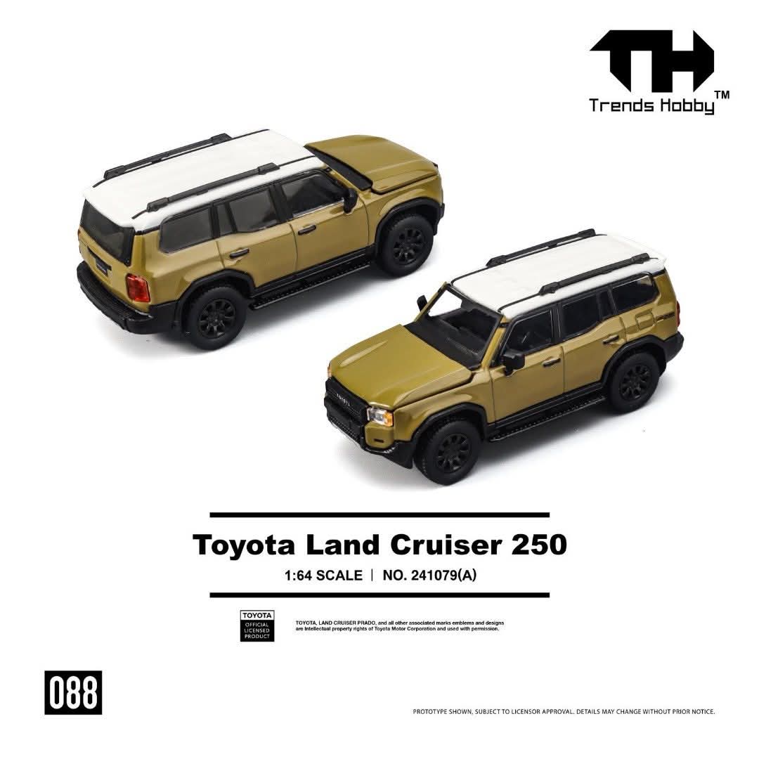 Trends Hobby Toyota Land Cruiser 250 SAND 241079A 1/64 Diecast
