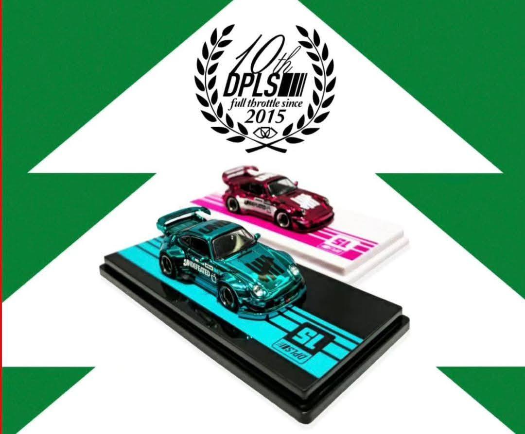Inno64 x DPLS Undefeated RWB Blue & Pink Set DPLS TAS 2026 1/64 Diecast