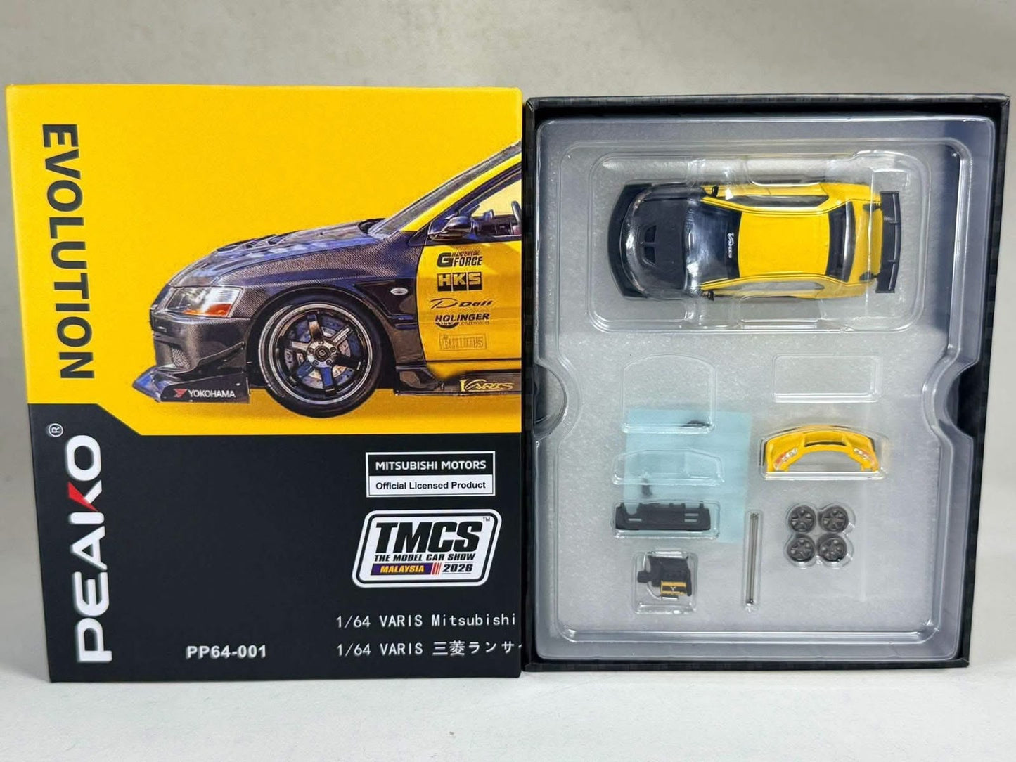 Peako Varis Mitsubishi Lancer Evolution TMCS 2026 PP64001 1/64 Diecast