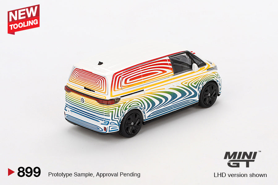 Mini GT Volkswagen ID Buzz Prototype Rainbow MGT00899 1/64 Die Cast